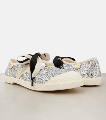 Sneakers Bay by Bay con glitter | Valentino Garavani