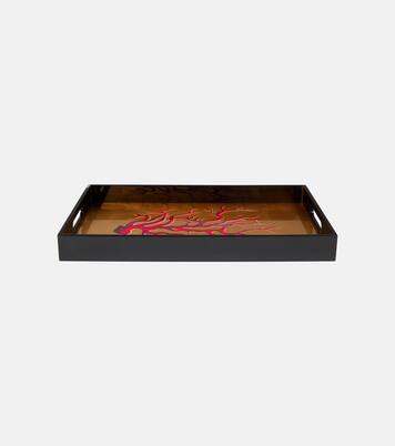 Lacquered wooden decorative tray | Les-Ottomans