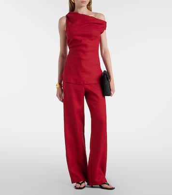 One-Shoulder-Top Suis aus Leinen | Faithfull