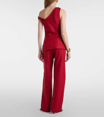 One-Shoulder-Top Suis aus Leinen | Faithfull