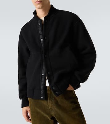 Veste bomber Hudson en laine mélangée | Canada Goose