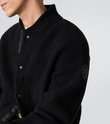 Veste bomber Hudson en laine mélangée | Canada Goose