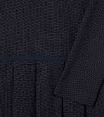 Cotton-blend piqué polo dress | Moncler Enfant