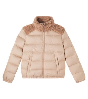 Vard teddy-trimmed down jacket | Moncler Enfant