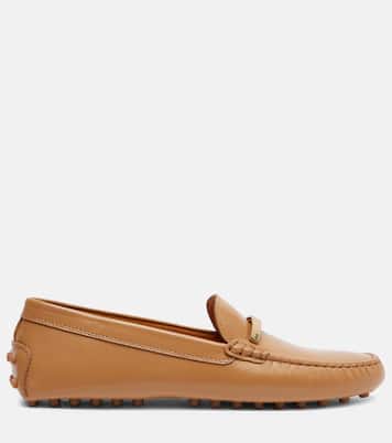 Gommino embellished leather loafers | Tod's
