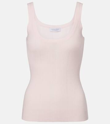 Lucy rib-knitted wool tank top | Gabriela Hearst