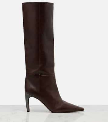 Bottes Monili en cuir | Brunello Cucinelli