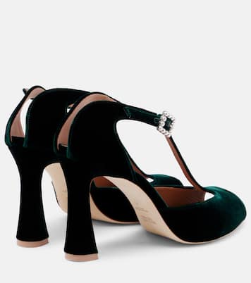 Sandalen Nomi 90 aus Samt | Malone Souliers