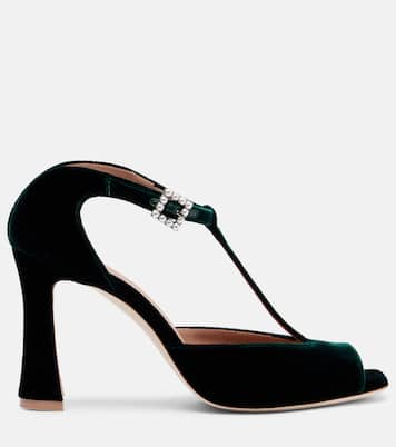 Sandalen Nomi 90 aus Samt | Malone Souliers