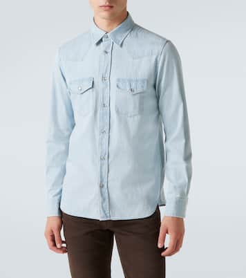 Camisa de chambray de algodón | Tom Ford