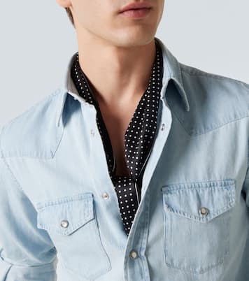 Camisa de chambray de algodón | Tom Ford