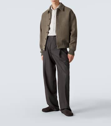 Virgin wool blouson jacket  | Jacquemus