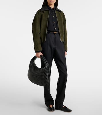 Veneta Medium leather shoulder bag | Bottega Veneta