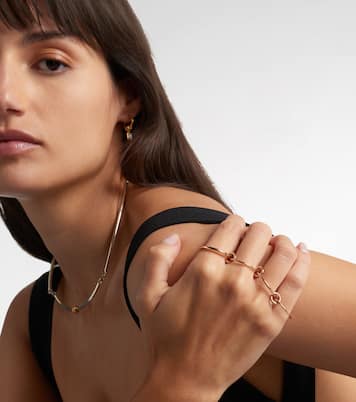 Bague Pisces en or rose 18 ct | Spinelli Kilcollin