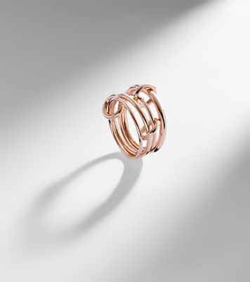 Bague Pisces en or rose 18 ct | Spinelli Kilcollin