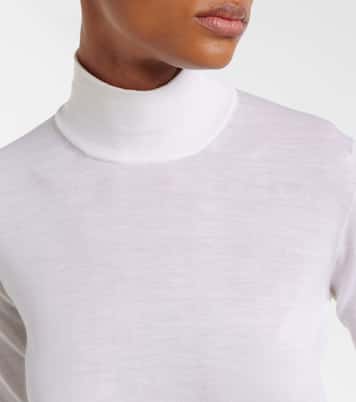 Boa virgin wool turtleneck top | Max Mara