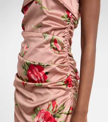 Vestido midi floral | Dolce&Gabbana