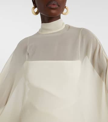 Vegas Spirito silk minidress | Taller Marmo