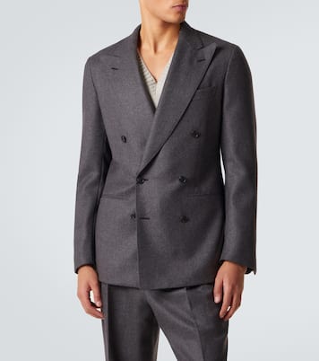 Veste de costume en laine | Saman Amel