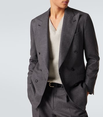 Veste de costume en laine | Saman Amel