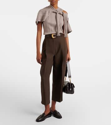 Cotton, silk, and cashmere tank top | Jardin des Orangers