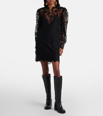 Dakota leather knee-high boots | Chloé