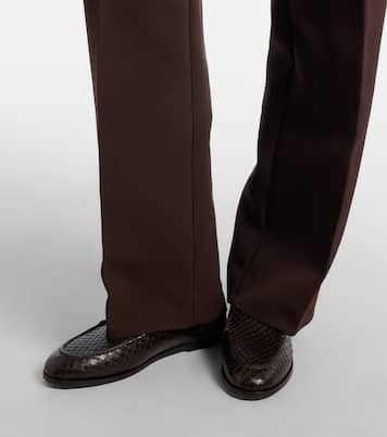 Mocassins College en cuir | Aquazzura