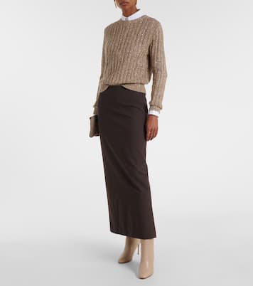 Bottes Sellier 85 en cuir | Aquazzura