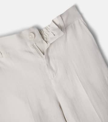 엠브로이더리 리넨 팬츠 | Dolce&Gabbana Kids