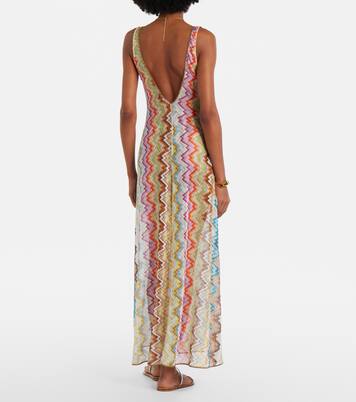 Zigzag maxi dress | Missoni