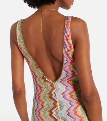 Zigzag maxi dress | Missoni