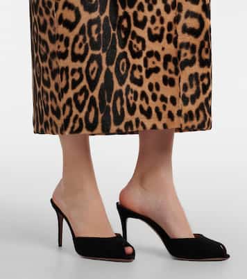 Vera 85 suede mules | Paris Texas