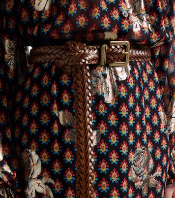 Braided leather belt | Etro