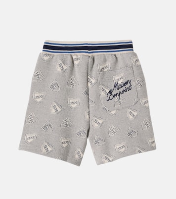 Shorts Edel in pile di misto cotone jacquard | Bonpoint