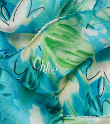 Tuch Chloé Wild Flowers aus Seide | Chloé