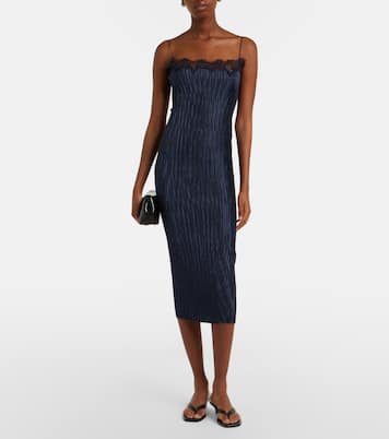 Midikleid Lumi mit Spitze | Fforme