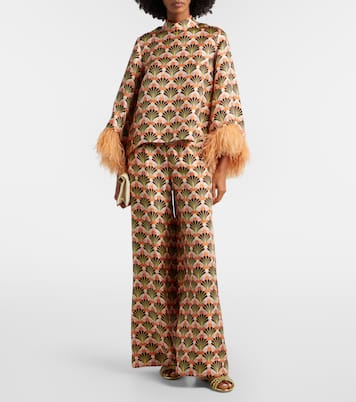 Sandalias Tequila de piel con cristales | Aquazzura