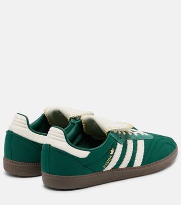 Samba LT suede-trimmed sneakers  | Adidas