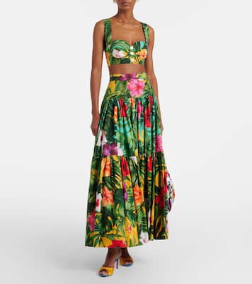 Maxirock aus Baumwolle | Dolce&Gabbana