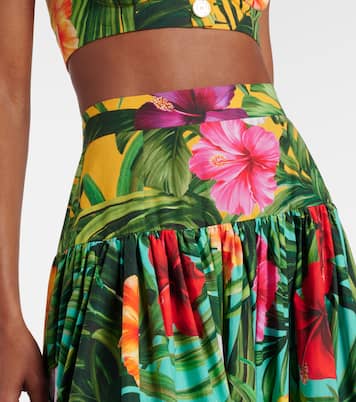 Maxirock aus Baumwolle | Dolce&Gabbana