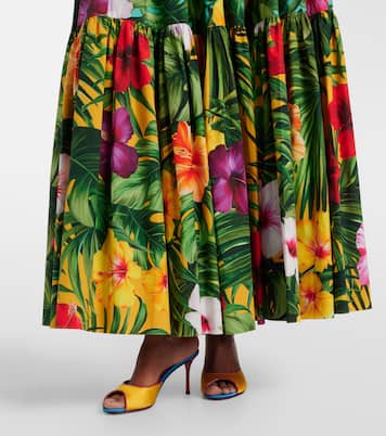 Maxirock aus Baumwolle | Dolce&Gabbana