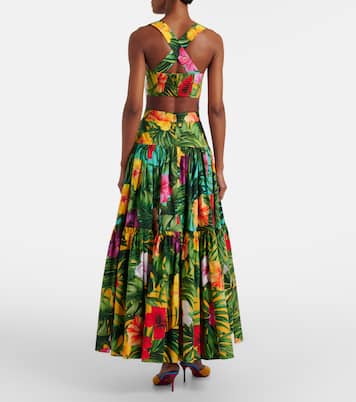 Maxirock aus Baumwolle | Dolce&Gabbana