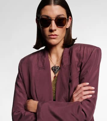 Occhiali da sole aviator con logo SL | Saint Laurent