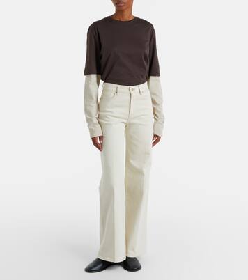 Lotta Tailorless wide-leg jeans | 7 For All Mankind