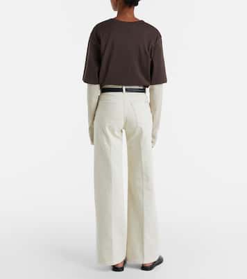 Lotta Tailorless wide-leg jeans | 7 For All Mankind