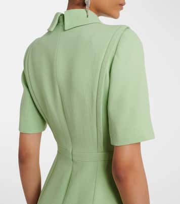 Valletta wool crêpe midi dress | Emilia Wickstead