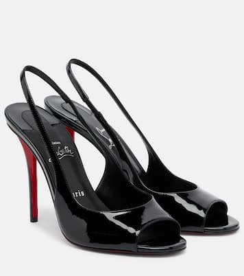 Slingback-Sandalen Miss Z aus Lackleder | Christian Louboutin
