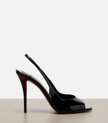 Slingback-Sandalen Miss Z aus Lackleder | Christian Louboutin
