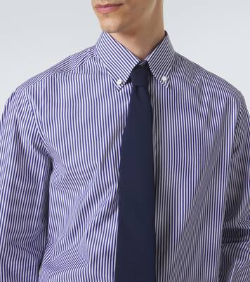 Striped cotton shirt | Brunello Cucinelli