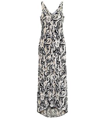 Robe midi imprimée | Rabanne